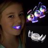 Leuchtzahn Lustig LED-Licht Kinder Kinder Leuchtende Spielzeuge Blinkend Flash Bra Mundschutz Kuchen Leuchten Partyzubehör