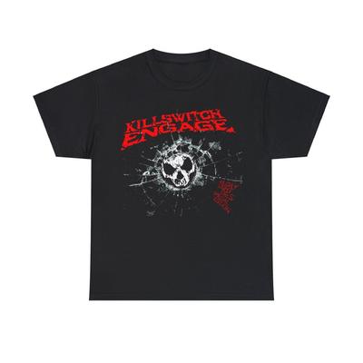 T-shirt Killswitch Engage 230 g/m² 100 % coton As Daylight Dies As I Lay Dying Trivium All That Remains Bullet For My Valentine Unisexe Coton Lourd T-S