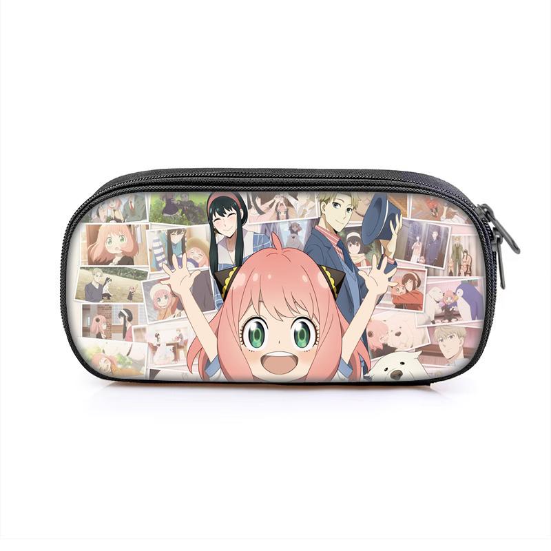 SPY×FAMILY Federmäppchen vielseitig Cartoon große Kapazität beliebtes Produkt, bestes Geschenk für Jungen und Mädchen zum Schulanfang und Geburtstag