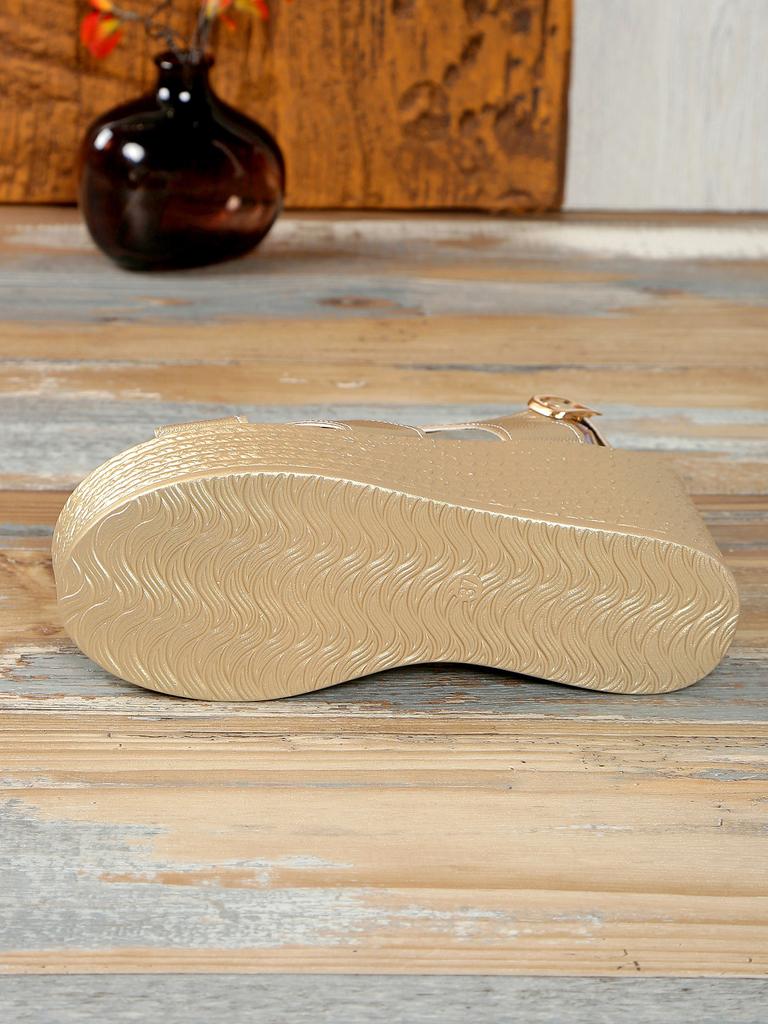 Fashion Plus Size 35-43 Shoes for Women Summer Elegant Women High Heel Platform Wedges Sandals Causal Peep Toe Buckle Strap Footwear