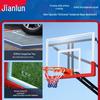 JEEANLEAN Pro Mobile Height-Adjustable Basketball Hoop