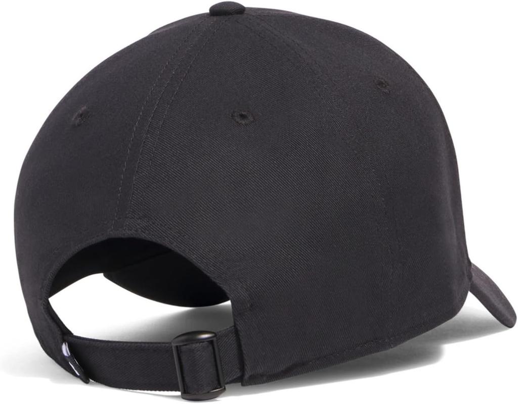 UNDER ARMOUR Men's UA Sportstyle Metal Adjustable Cap Black Silver ONESIZE