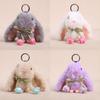Chaveiro de Coelho de Pelúcia Com Enchimento de Algodão PP Para Meninas e Mulheres