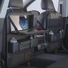 1Pcs Car Seat Back Organizer Storage Bag Foldable Tray Tablet Holder Tissue Box for Auto Back Seat Travel Accessories