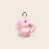 Bunny Keychain Plush With Flower Print For Bag Pendant Decoration Gift Kids