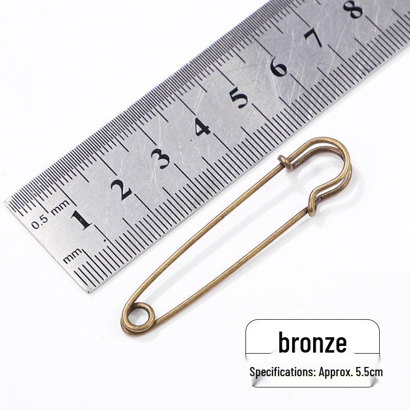 Große Sicherheitsnadel Schal Pullover Schnalle Brosche - Handgemachtes DIY Schmuckzubehör