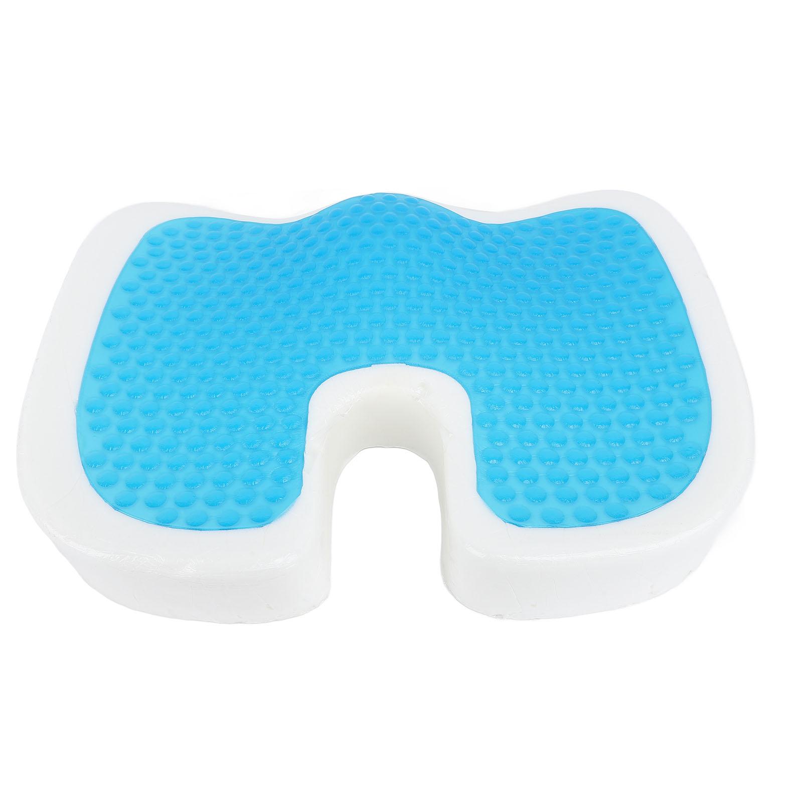 

Подушка сиденья из пены с эффектом памяти 45x35x7см для офисного кресла с медленным восстановлением U-образной формы гелевая подушка для сиденья