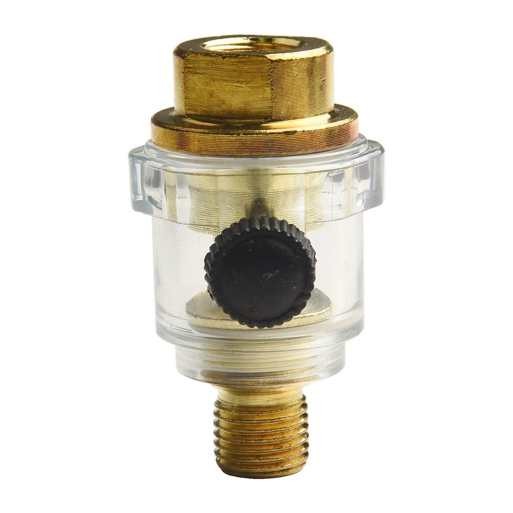 Mini Pneumatic Oil Injector Pneumatic Tools For Air Compressor Pipe Tool Iron -plated Oiler Lubricator Air Compressor Systems