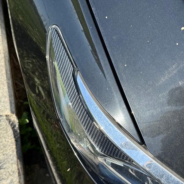 Accord 10. Generation Scheinwerfer Carbonfaser Augenbrauenleisten, Passend für die Baujahre 18-22