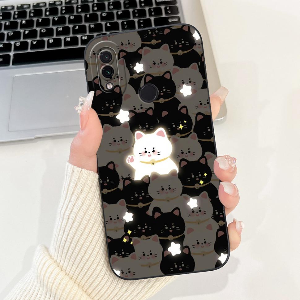 For Xiaomi Redmi Note 7 Case 2019 Lovely Cartoon Painting Back Cover Soft Slim Phone Case For Redmi Note 7 Note7 Bumper 6.3"