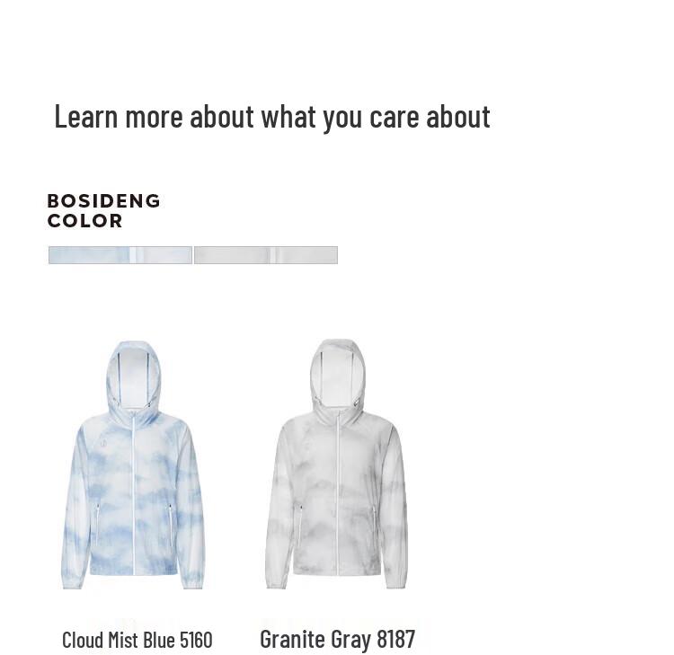 Bosideng Men's UV Protection Hooded Sun Jacket B30525283