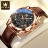 Oris brand multifunctional sports timing quartz watch men's watch men's watch 2876