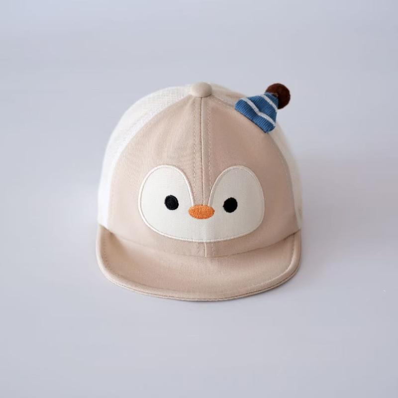 Baby Hat Summer Sun Cap Cute Duckbill Girls Boys Penguin Cap Toddler Infant Thin Sunscreen Baseball Kids Cap