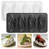 4-Cell Pistachios Design Silicone Chocolate Mold French Mousse Cake Mould Dessert Baking Tools Kitchen Silicone Bakeware