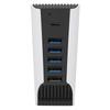 5 In 1 USB Hub HighSpeed Expansion Adapter with USB2.0 TypeC Ports for PS5 Console