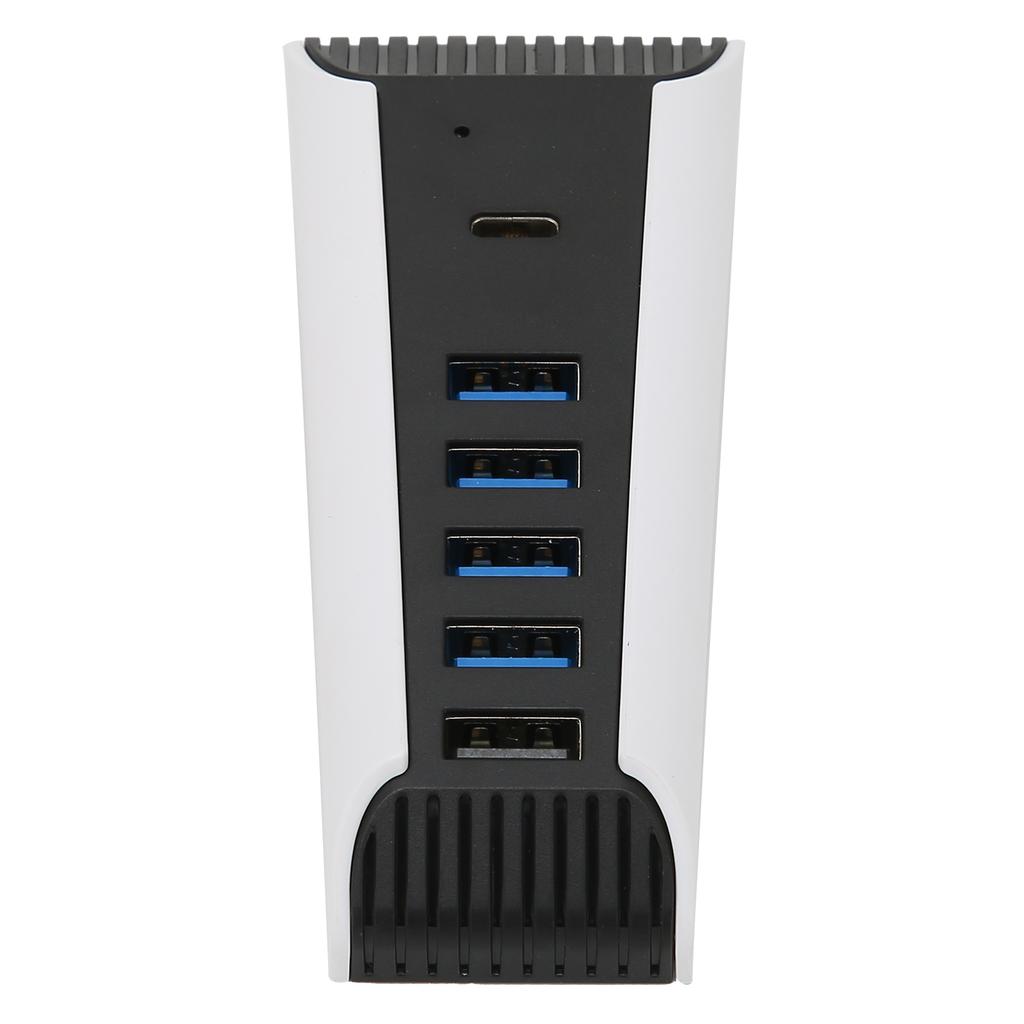 5 In 1 USB Hub HighSpeed Expansion Adapter with USB2.0 TypeC Ports for PS5 Console