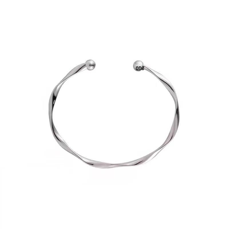 Ice White Jade Wenwan Bracelet: Soft Gradient Pink- Student Edition, Round Beads