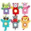 Baby Hand Puppet Plush Toy With Elephant Cat Design For Sensory And Parentchild Interaction
