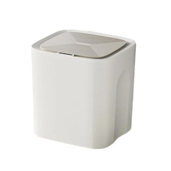 Large Capacity Garbage Bin 16L Automatic Trash Can, 12L 14L Touchless with Odor-Sealing Hygienic Hands Free Waste Lid, Motion Sensor Can for