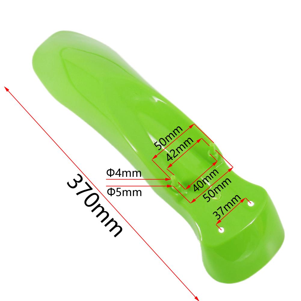 Plastic Front Fender For 47-cylinder 2-stroke 49cc Engine for Apollo Minimoto parts of Orion children's off-Road Motorcycle
