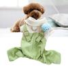 Dog Overalls Keep Warm Free Movement Soft Puppy Jumpsuit Fashionable Small Dog Clothing with Buckle