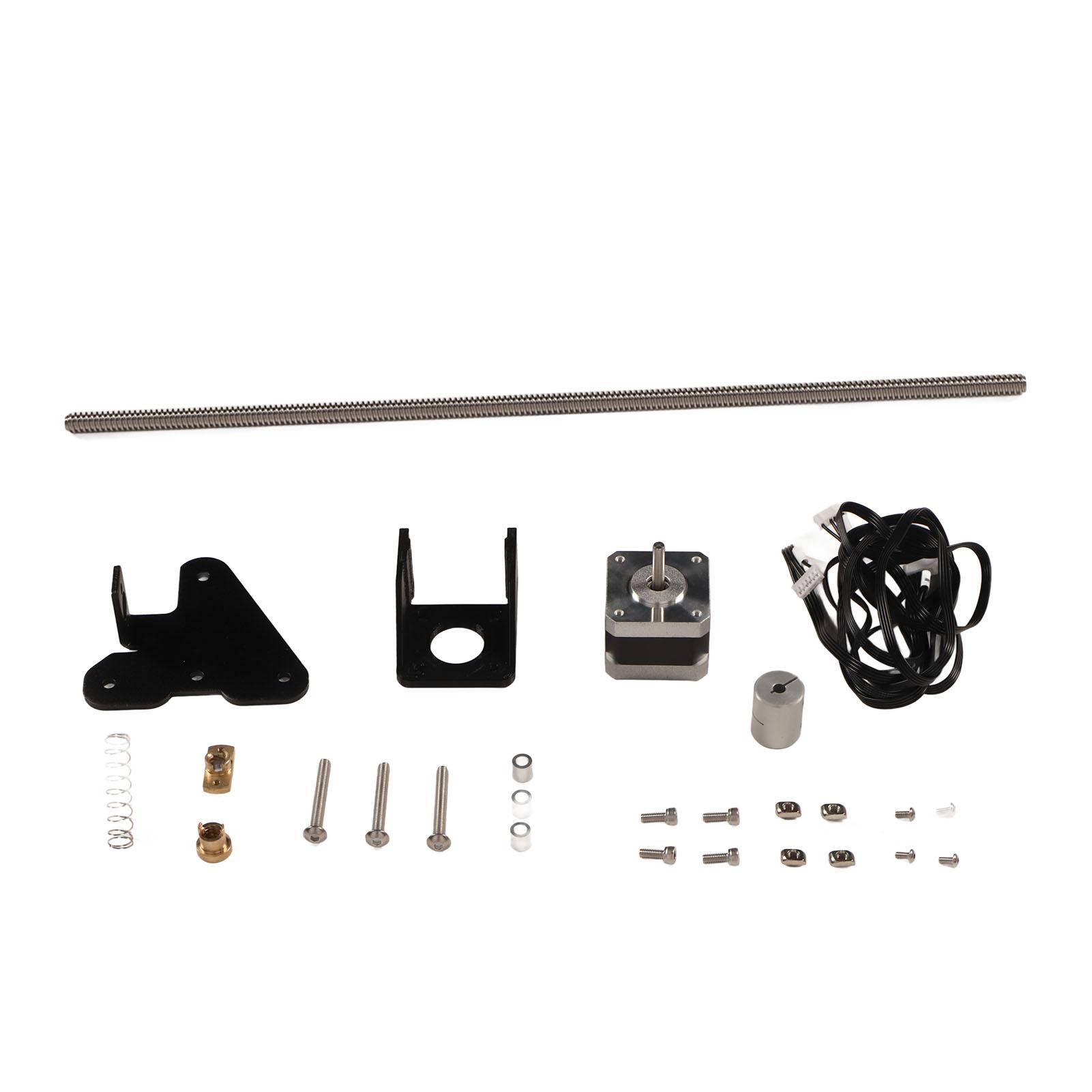 

Комплект для модернизации двойной оси Z, шаговый двигатель со стержнем винта 350 мм, детали для модернизации 3D-принтера высокой точности