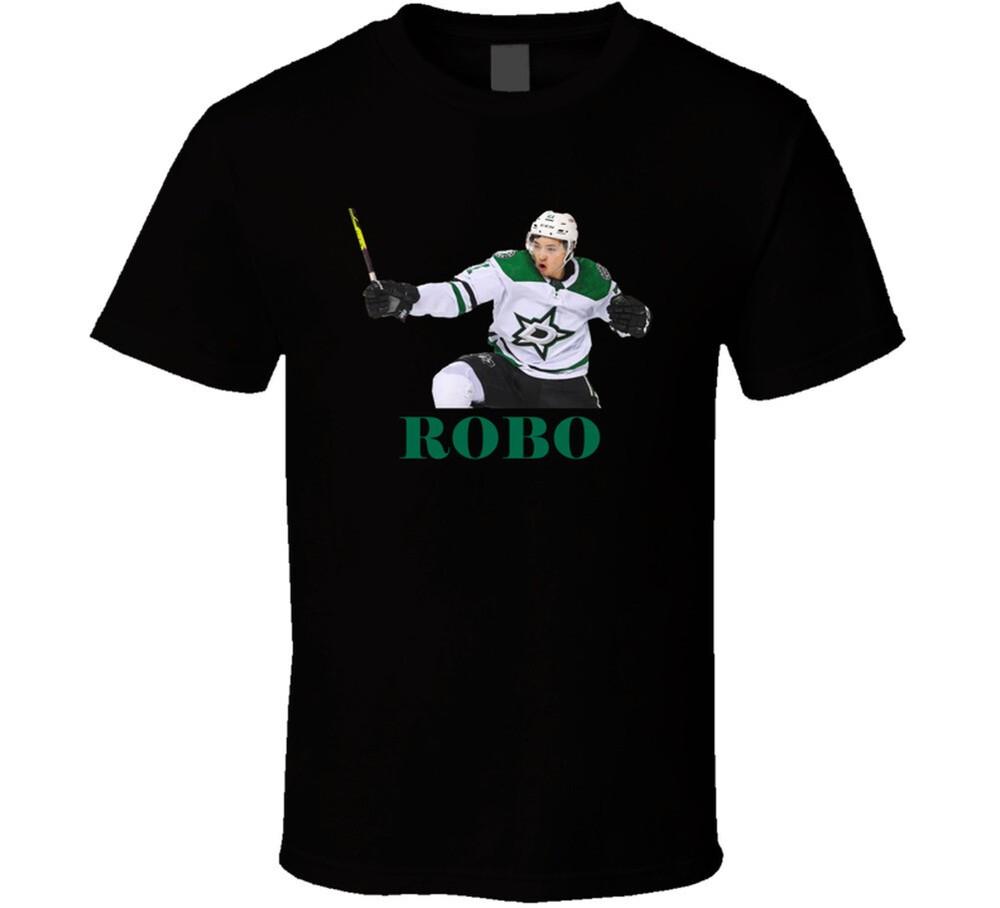 Jason Robertson Robo Hockey Dallas Sports Fan T Shirt Unisex T-Shirt XXL