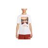 Nike Trail Dri-Fit Scenic Print Crew Neck Short Sleeve T-Shirt Men Tops White FD0121-100
