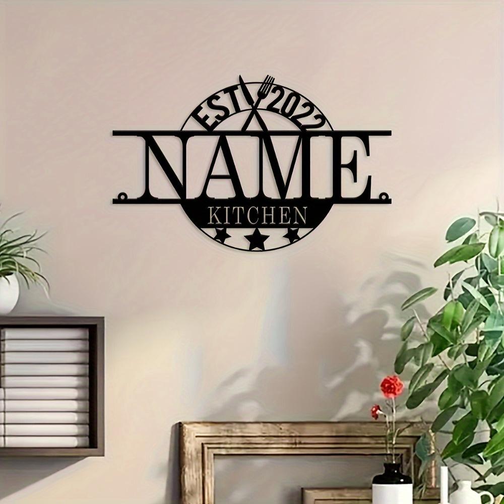 Handmade Retro Metal Wall Art Unique Home Decor Tin Sign