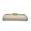Used Michael Kors 6 Key Holders Signature FultonKey Holder  Beige/white PVC/leather Women