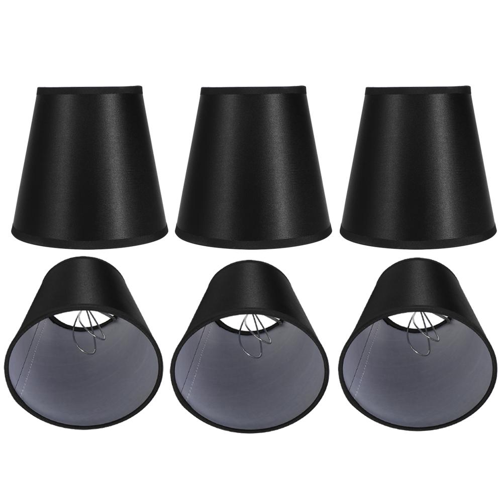 Moderne Stoffkunst Innerfilm Lampeskjerm Nordisk Enkel Lys Lampeskjermer for Krystalllysekrone Vegg