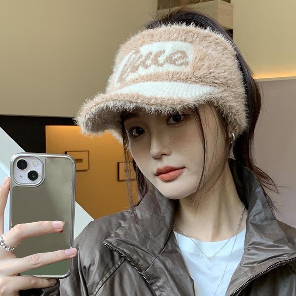 New Winter Hat Adjustable Anti-UV Empty Top Sun Hat Visor Hat Sport хаки