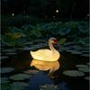PE Blow Molded Floating Duck Ornament Balanced Buoyant Weighted Bottom Duck Statue Delicate Painting