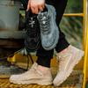 Safety Shoes Men Anti-smash Breathable Work Boots Steel Toe Cap Puncture-Proof Male Footwear