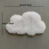 1PC 1:12 Doll House Accessories Bedroom Living Room Mini Plush Carpet Decoration Scene Shooting Props