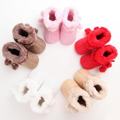 Fashion Baby Toddler Unisex Soft Sole Warm Crib Shoes Infant Snow Boots