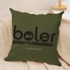 Fashion Brand B-Boler Cushion Cover Soft Plush Fabric Double-Sided Printed Sofa Cushion Cover for All Seasons Home Decor Gift