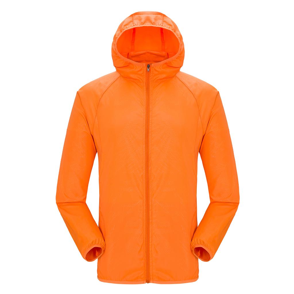 Jaqueta impermeável para acampamento, masculina e feminina, corta-vento, capa de chuva masculina, jaqueta impermeável para caminhada, escalada, roupas de proteção solar