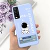 For Vivo V2027 Vivo V2028 Phone Case Space Man Moon Night Cartoon Soft Silicone Bumper Funda For Vivo Y11s Y12s Y20 Y20i Y20s