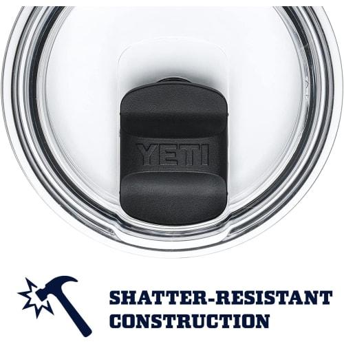 YETI Rambler 10oz (296ml) Stainless Steel Insulated Mug with Magnetic and Sliding Lid (Black) - Available in a Variety of Colors