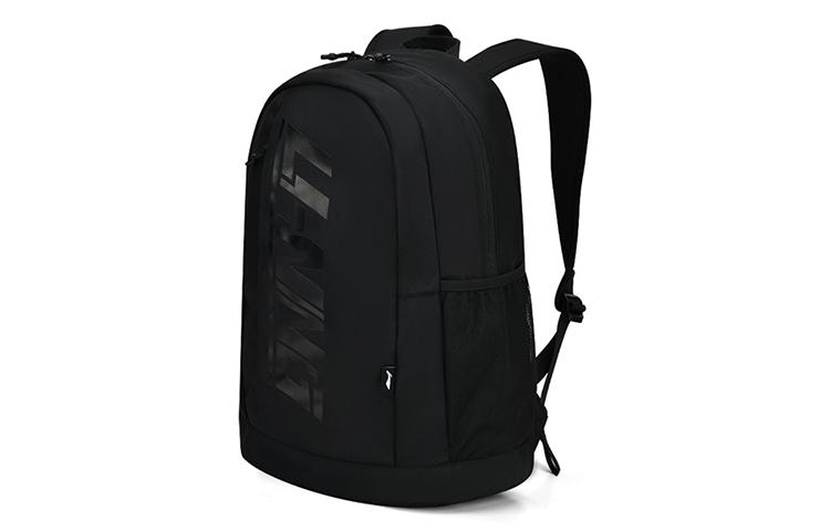 Li Ning Polyester Carry Backpack Regular Unisex Black ABST317-1