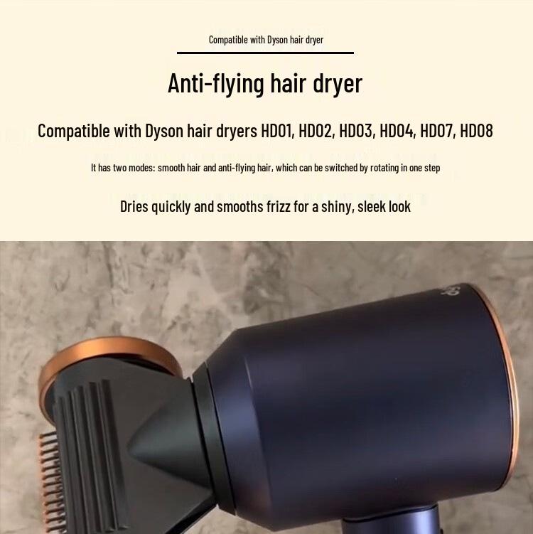 Dyson Hair Dryer Anti-Flyaway Smoothing Nozzle Styling Accessory