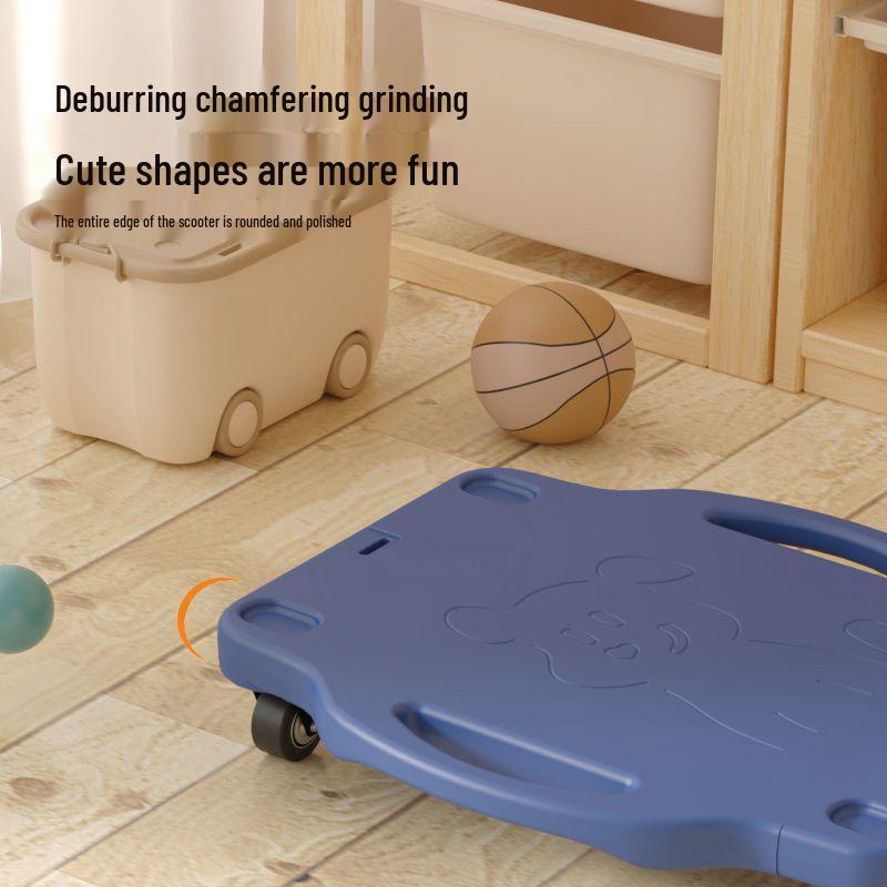 Children's Sensory Balance Board: Anti-Rollover Kindergarten Scooter for Indoor and Outdoor Play