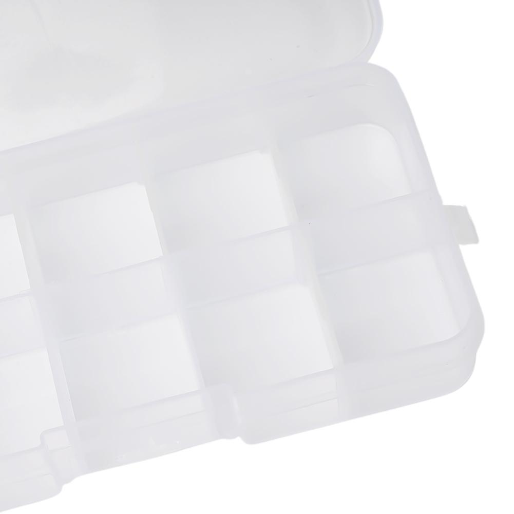 New 10,15,24 Slots Section Box Jewelry Jewellery Bead Pill Storage Container Hot