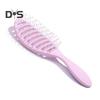 Vented Hair Brush Portable Anti-static Thin Thick Curly Long Wet Dry Hair Blow Drying Paddle Brush Women Girls Scalp Massage Hair Styling Detangling