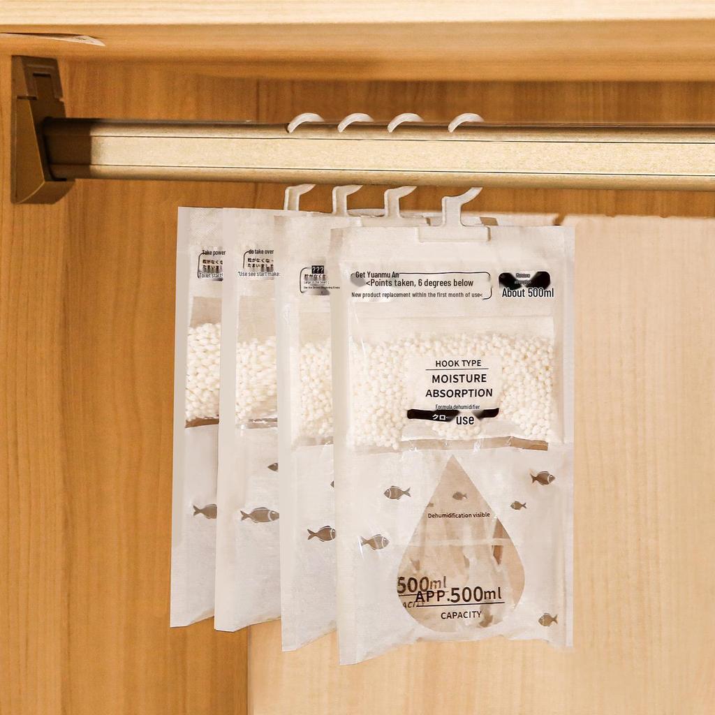 Hanging Dehumidifier Bag: Moisture-Proof and Mildew-Resistant for Dorms and Homes