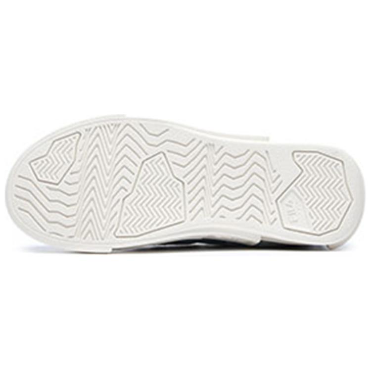 FILA Fusion Pop White Special Synthetic Leather Low-Top Canvas Shoes Women sneakers Blue T12W228207FSN
