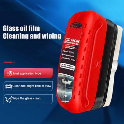 Car Oil Film Remover Board Glass Windshield Cleaning Brush For Car Windshield Oil Film Cleaner Glass Coating Tools