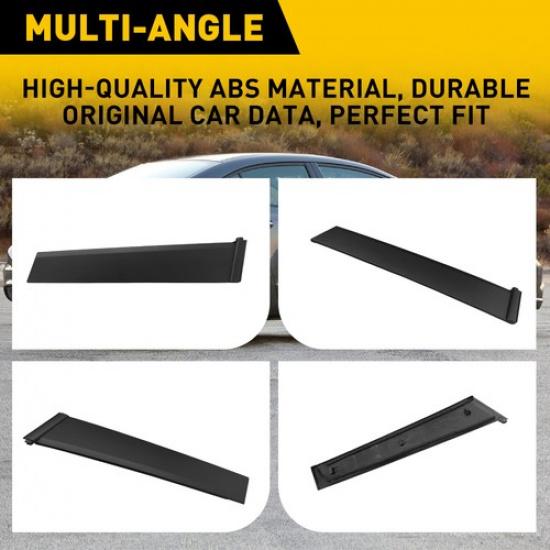 Black Door Pillar Front Molding Right Fit 2012-15 Honda Civic 4 Dr 72430-TR3-A01