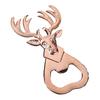 Hirschkopf Flaschenöffner, Kreativer Bieröffner mit Wortspiel "One Deer You" Bedeutung, Zinklegierung Hochzeitsmitgebsel Geschenk für Trauzeugen